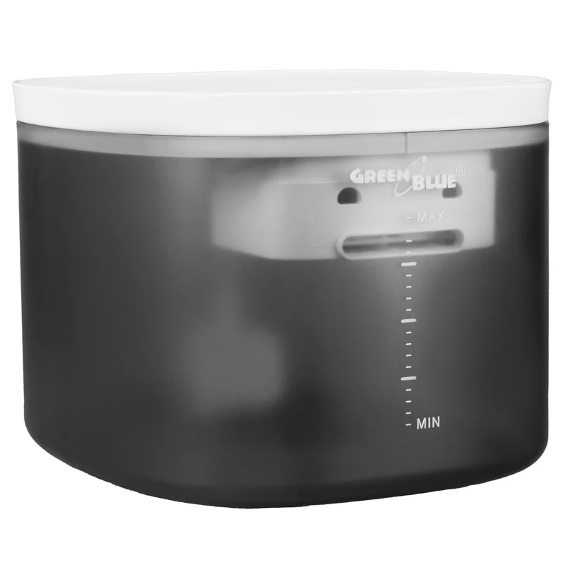 GreenBlue automatisk vattendispenser / drickare för husdjur, 3L, USB 5V1A, GB392 + GreenBlue automatisk matningsautomat / matare för husdjur, 6L, USB 5V1A, GB393