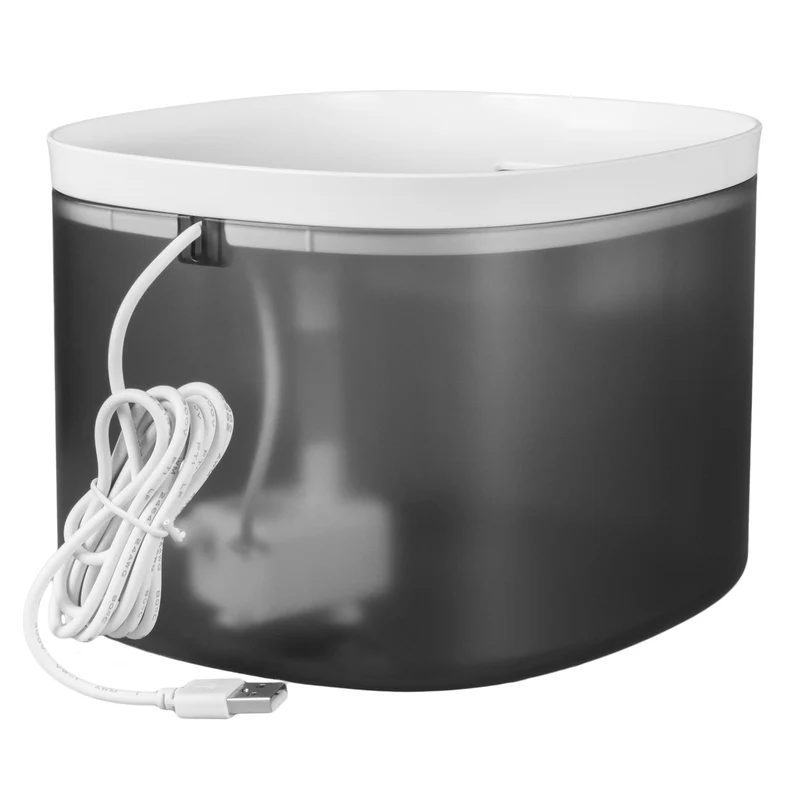 GreenBlue automatisk vattendispenser / drickare för husdjur, 3L, USB 5V1A, GB392 + GreenBlue automatisk matningsautomat / matare för husdjur, 6L, USB 5V1A, GB393