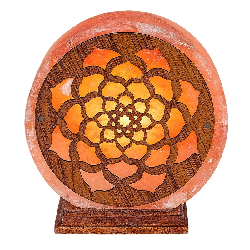 Rabalux saltlampa, E14-gänga, orange, IP20, Mandali