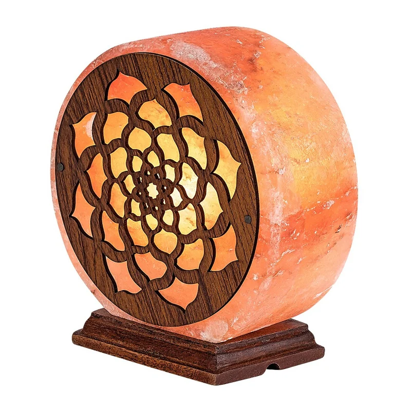 Rabalux saltlampa, E14-gänga, orange, IP20, Mandali