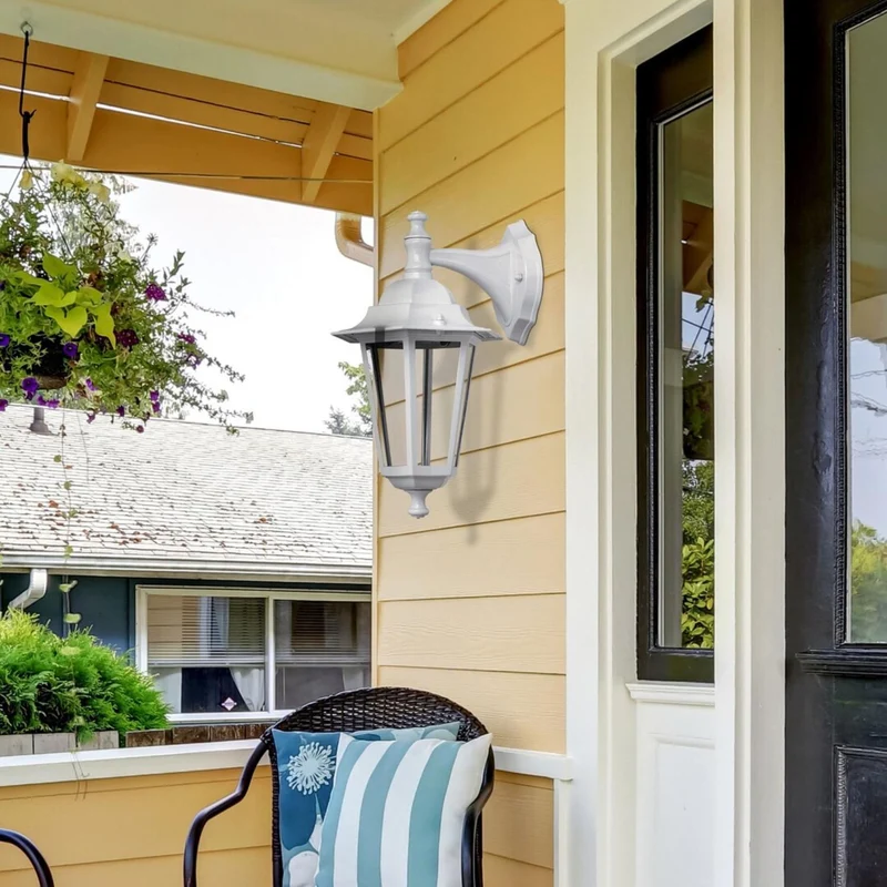 Rabalux Velence 8201 lassisk Vägglampa För Trädgård Vit E27 60 W K