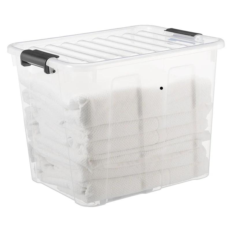 En behållare med lock Plast Team Home Box 40L - praktiska lösningar och unik design