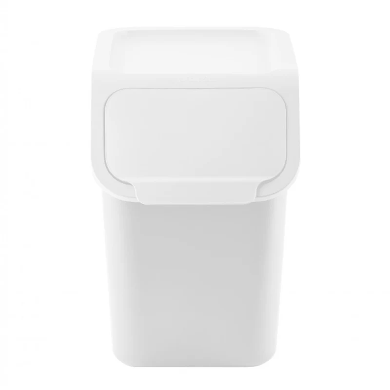 Practic, återvinningskärl, 25 liter, vit, Bini 10100310