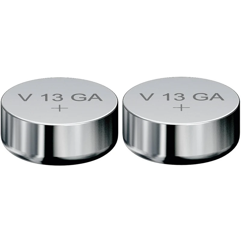 Alkaliska batterier 2x Varta V13GA LR44 AG13, hög kvalitet