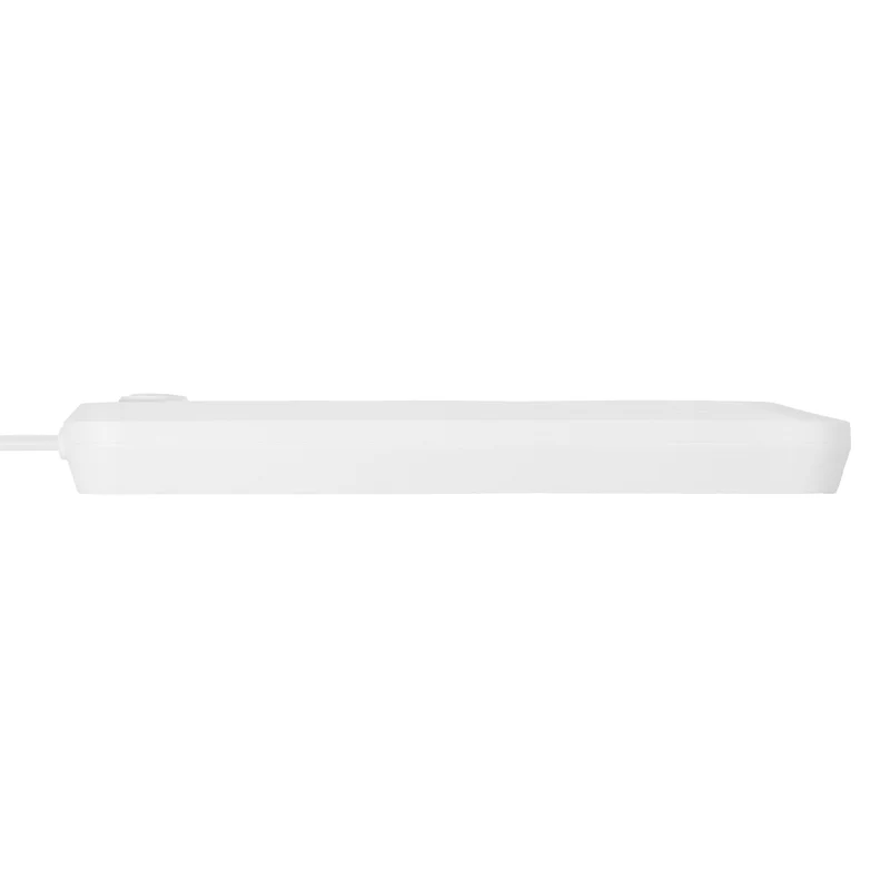 Maclean grenuttag, förlängningskabel 5 uttag + 3xUSB, 110-240V AC 50/60Hz, 2,1A max 2500W, 1,5m, vit, MCE395 W