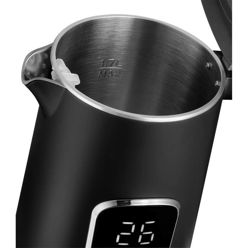 Concept vattenkokare, 1,7L, temperaturkontroll, LED-display, Cool touch-yta, vattennivåindikator, RK3385