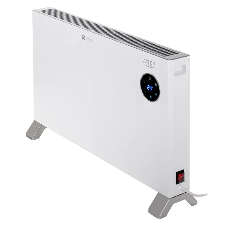 Värmekonvektor Adler, LED-display, fjärrkontroll, 3 värmenivåer, termostat, max 2000W, AD 7752