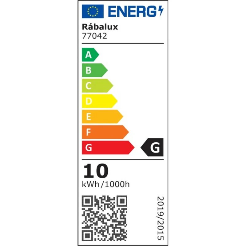 Rabalux lampa, utomhus, väggmonterad, LED 10W, IP54, antracit, Rennes