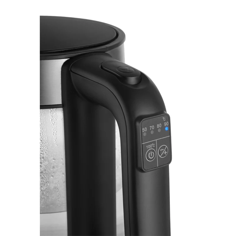 1.7L Concept vattenkokare i glas med temperaturkontroll RK4067
