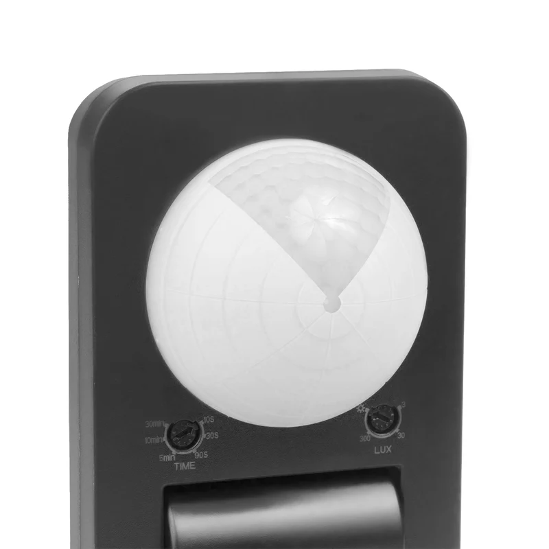 Maclean PIR-rörelsedetektor, infraröd, IP65, max 2000W, MCE243 GR, 2 st