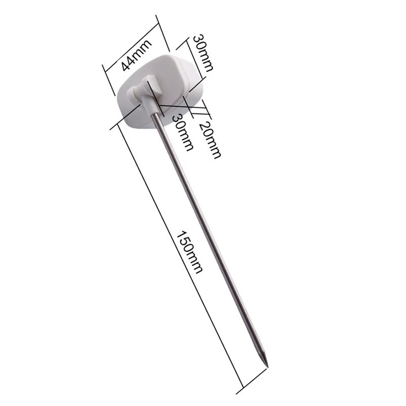 Livsmedelstermometer/sond, GreenBlue, sondlängd 15 cm, temperaturområde -50°C till +300°C, noggrannhet 0,1°C, GB382, 3 st