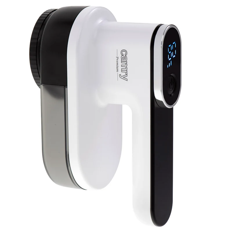 Camry Tissue Shaver, LCD-display, uppladdningsbart Li-Ion-batteri, vit och svart, CR 9620
