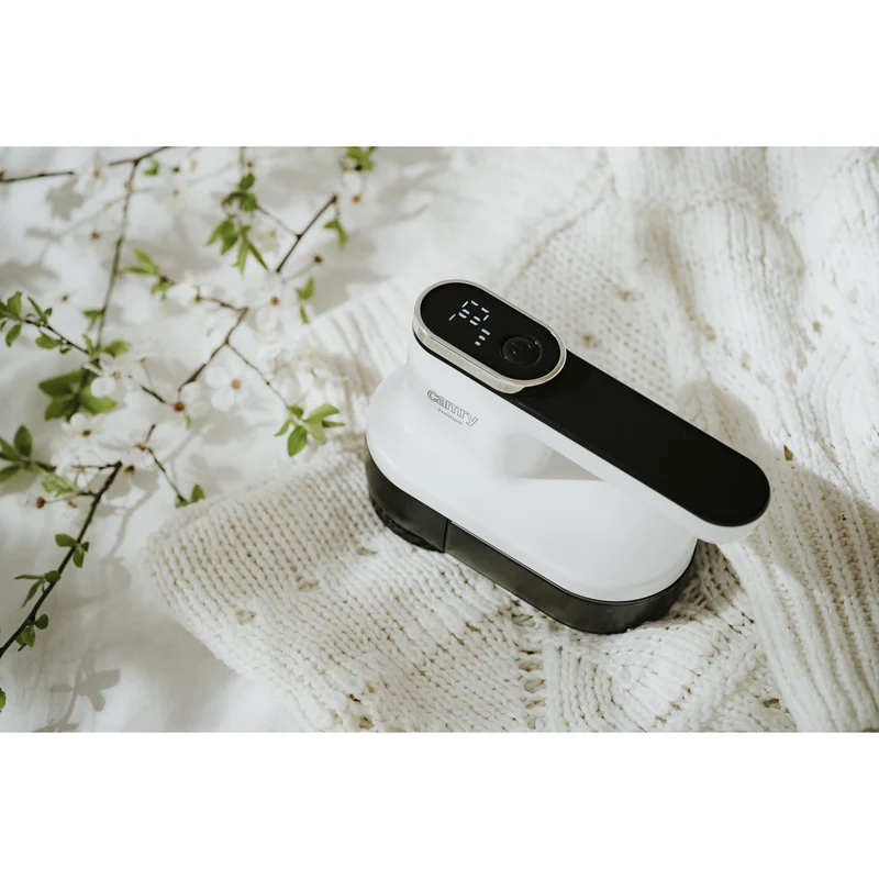 Camry Tissue Shaver, LCD-display, uppladdningsbart Li-Ion-batteri, vit och svart, CR 9620