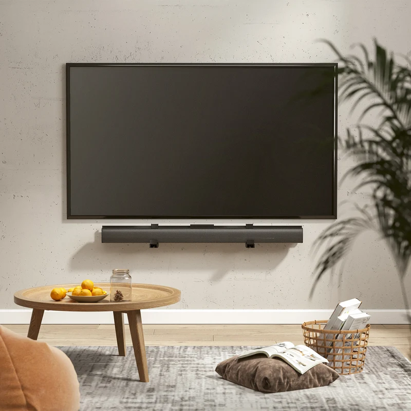 Maclean justerbart soundbar-fäste, djup 86~155mm, max 15kg, MC-465