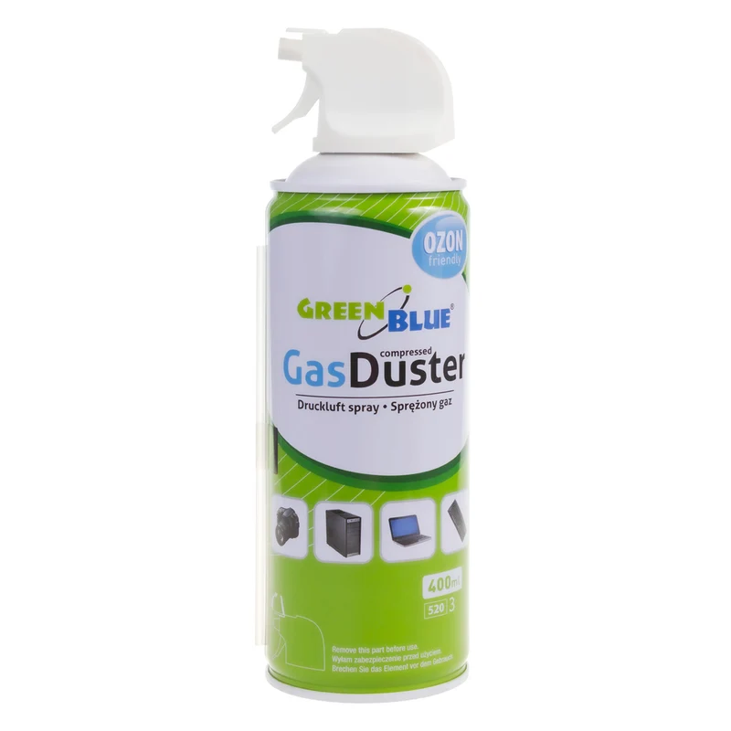 Tryckluft GreenBlue GB400 400ml pistolförstoftare - pistolspray, 4 st