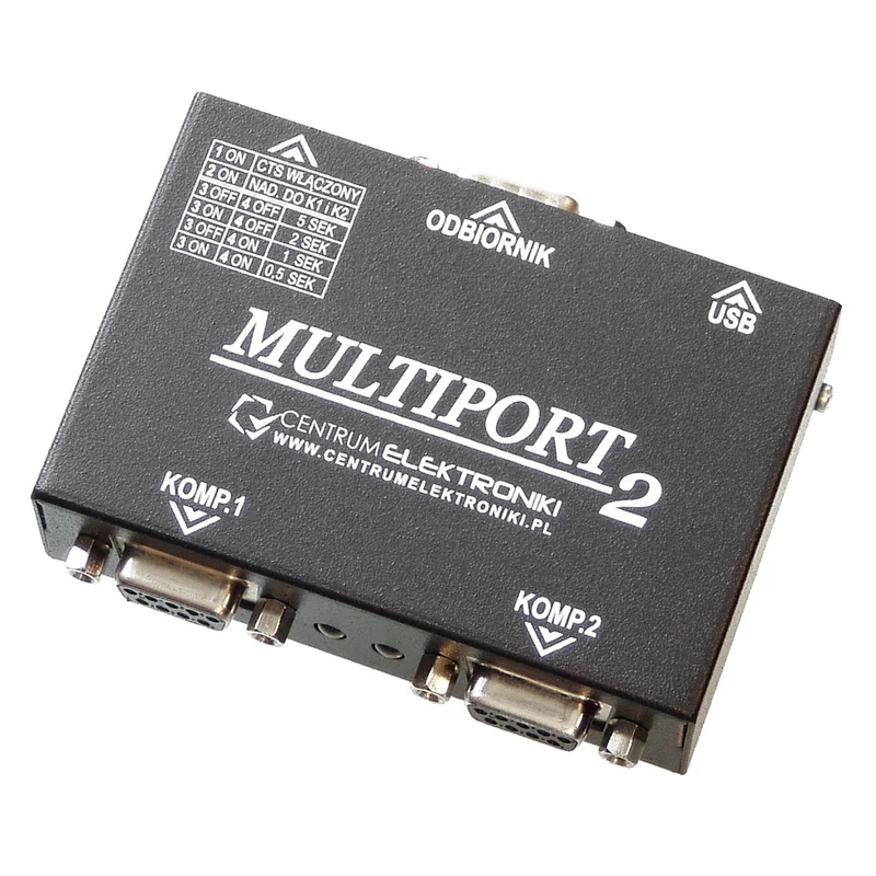 Multiport Rs-232-splitter för fiskal skrivare