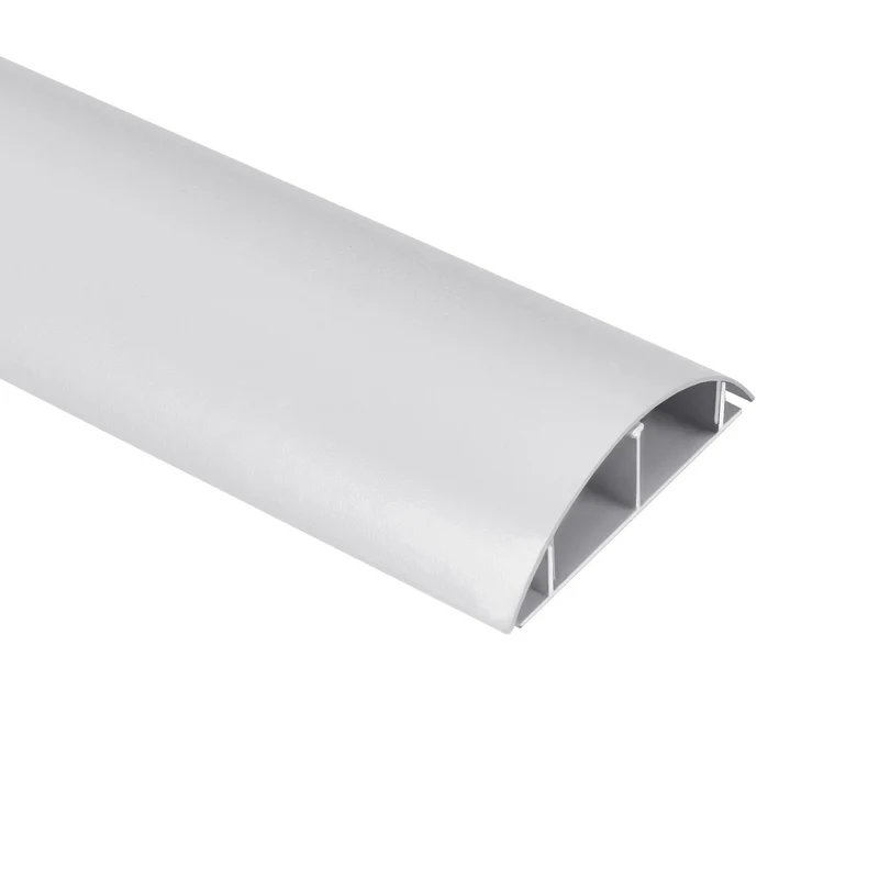Maclean kabelskyddslist i aluminium, 62x20x750mm, silver, MC-814 S