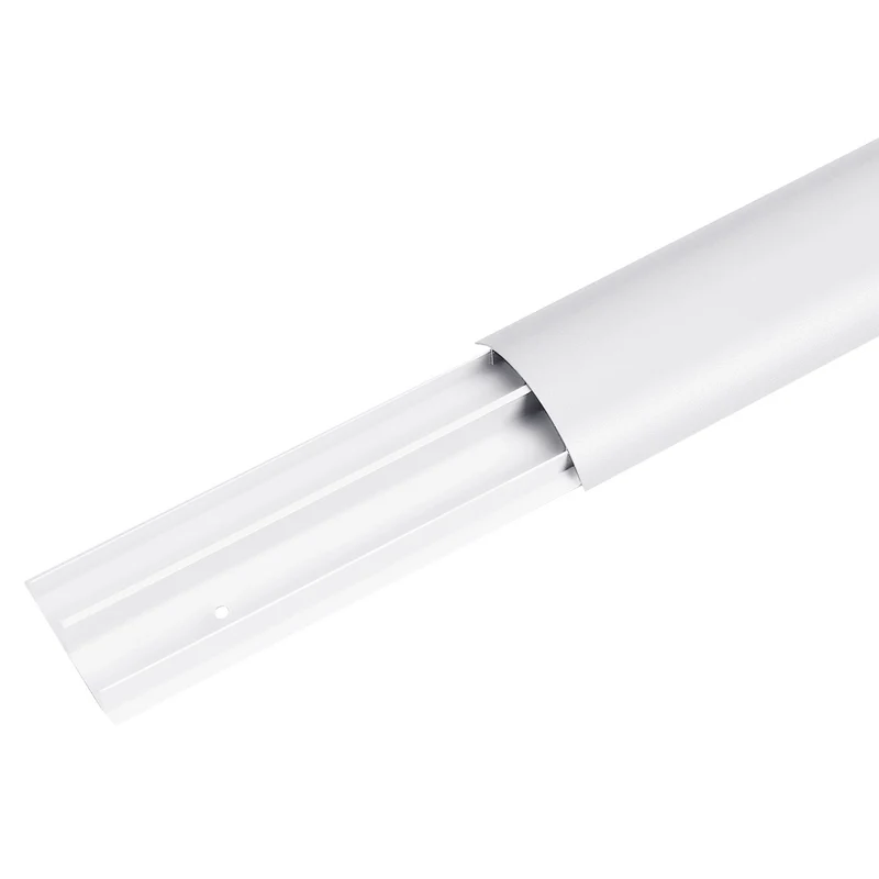 Maclean kabelskyddslist i aluminium, 62x20x750 mm, vit, MC-814 W