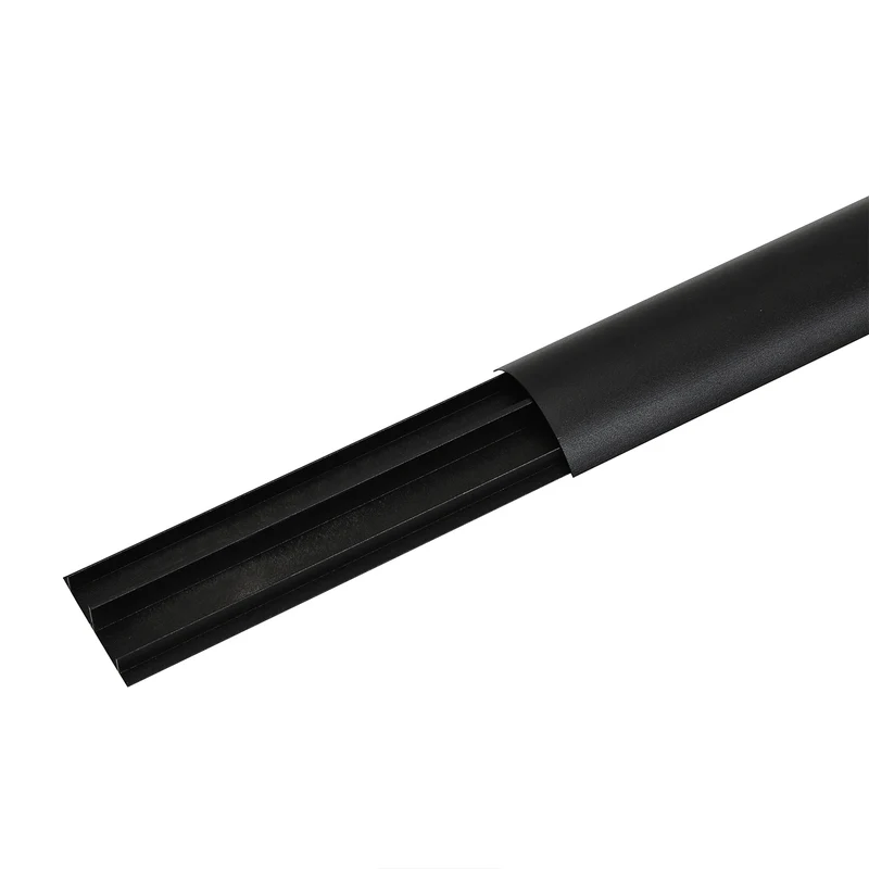 Maclean kabelskyddslist i aluminium, 62x20x750mm, svart, MC-814 B