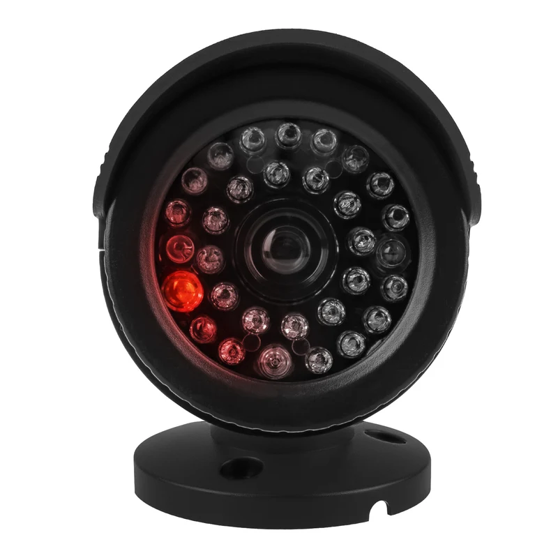 Attrapp av tubkamera, IR-LED-dioder, svart, strömförsörjning 2xAA (ingår ej), ABS, IR1800 B