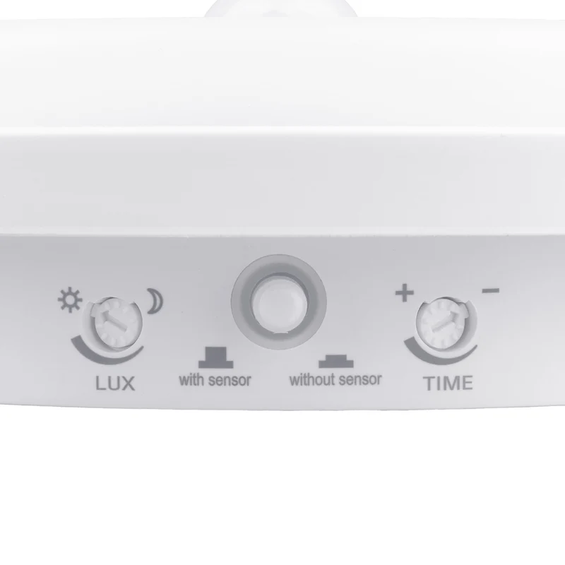 LED-lampa med rörelsesensor Maclean, PIR-sensor, vit, 10 W, IP65, 1000 lm, neutral färg, MCE525 W