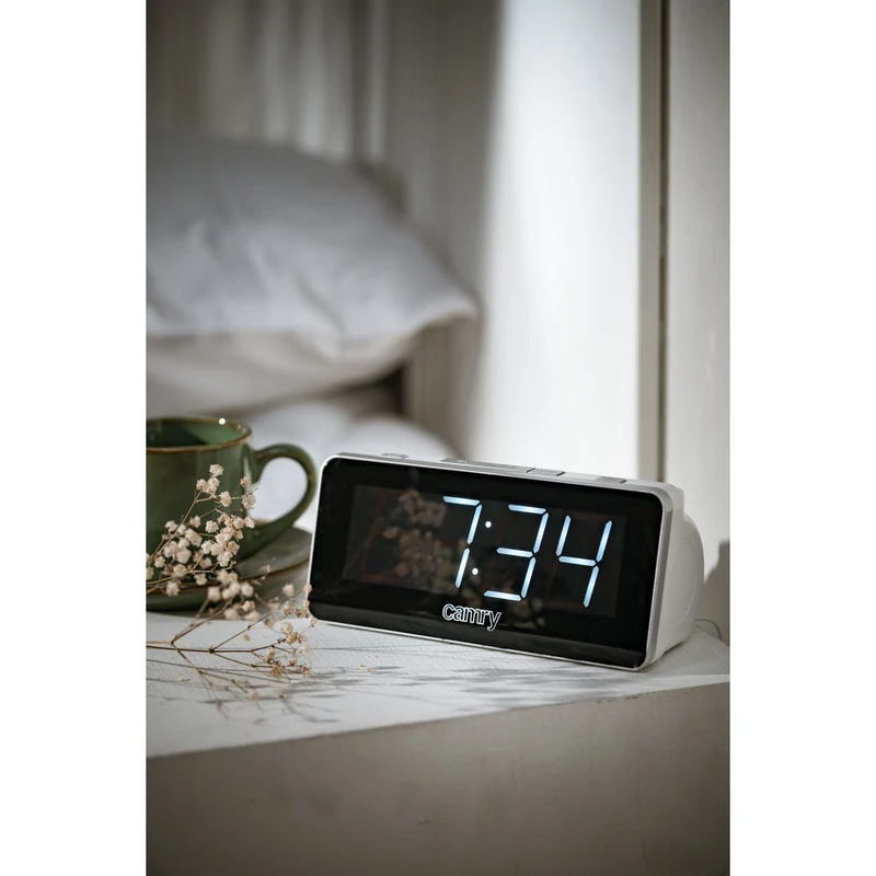 Camry CR 1156 radio väckarklocka AM- och FM-frekvens LED-display