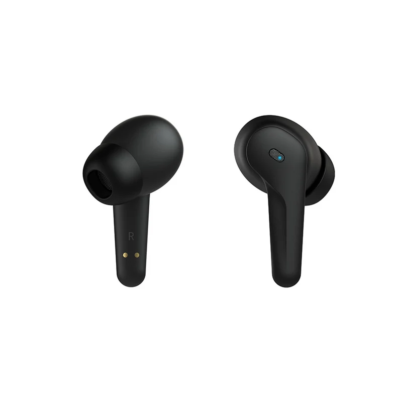 Savio trådlösa hörlurar, Bluetooth 5.3, ANC, USB-C, svart
