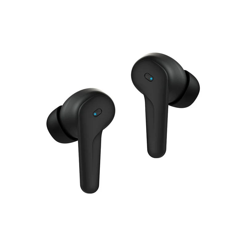 Savio trådlösa hörlurar, Bluetooth 5.3, ANC, USB-C, svart