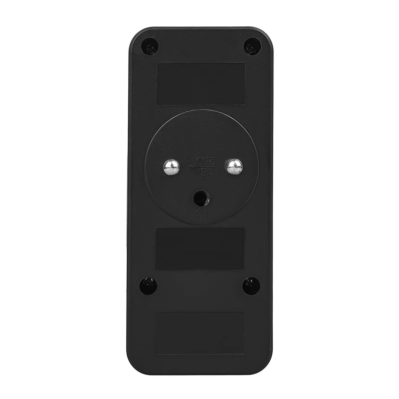 Strömuttag x3 + 4xUSB Maclean, 3-facks splitter, 2xUSB A, 2xUSB C PD 20W, 1x16A + 2x6A, MCE248 F/B, 3 st