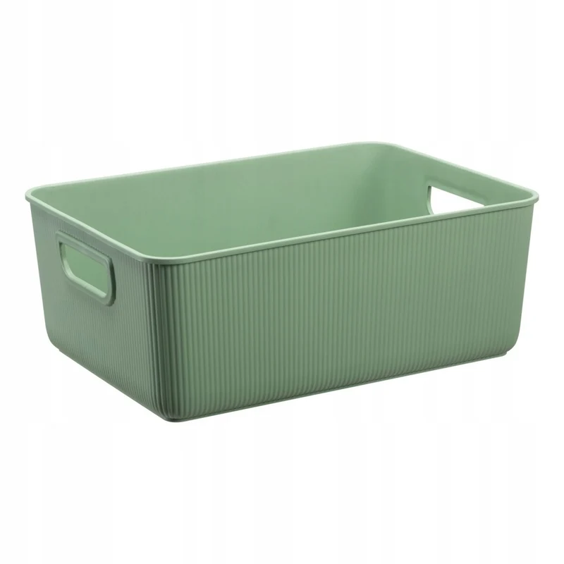 Akita Plast Team förvaringsbehållare, grön, 10L, 100% återvunnen, 60840801