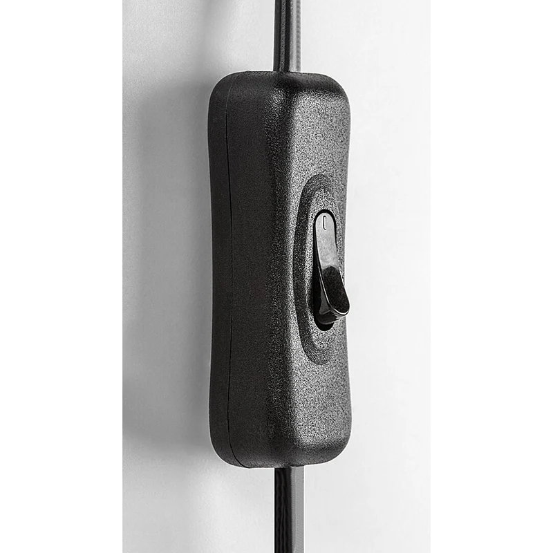 Rabalux vägglampa, spot, E14 glödtråd, IP20, svart, Soma