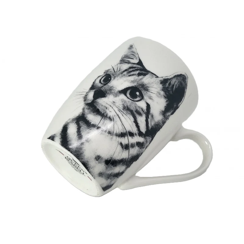 Drottning Isabel porslinsmugg, Sokake katt, 350 ml, Q1-05218