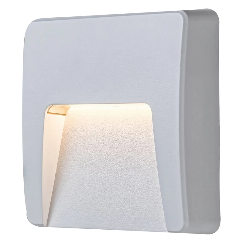 Rabalux vägglampa, utomhus, IP65, LED 3W, vit, Trento