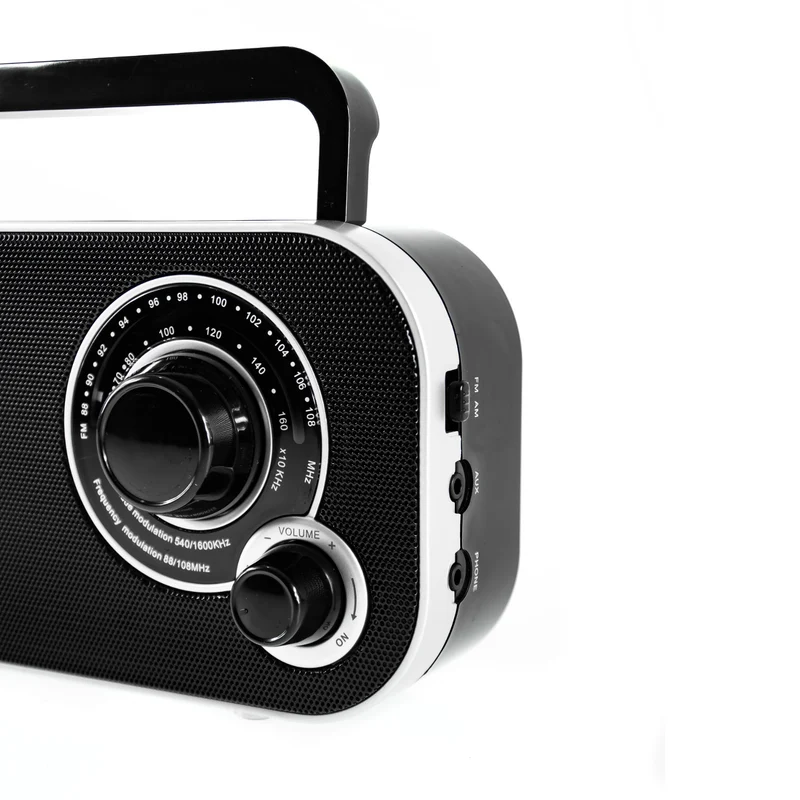 Camry CR 1140 bärbar FM/AM-radiospelare Tuner med batteri- och nätanslutning