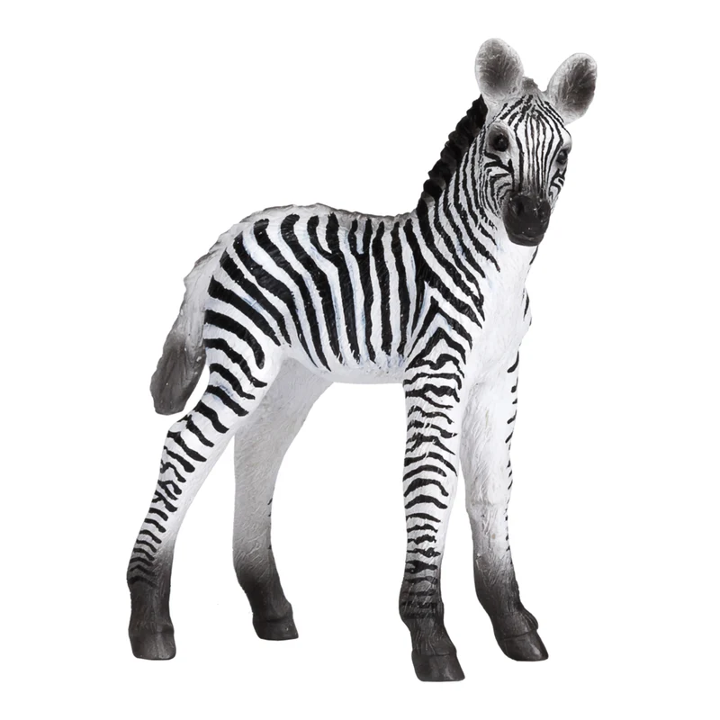 Zebra kycklingfigur, Animal Planet, 6,2 cm x 2,5 cm x 7 cm