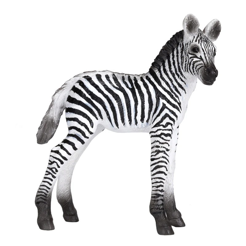 Zebra kycklingfigur, Animal Planet, 6,2 cm x 2,5 cm x 7 cm