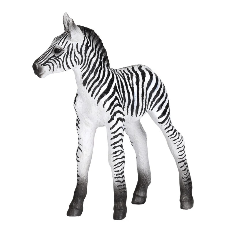 Zebra kycklingfigur, Animal Planet, 6,2 cm x 2,5 cm x 7 cm