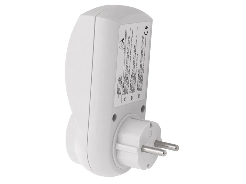 Maclean digital timer, f. slump, timer, 10 prog, max 156 program, tyskt uttag, 3600W, MCE05G