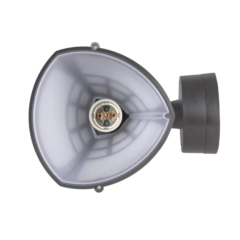 Vägglampa för utomhusbruk 1xE27 Maclean MCE519 GR grå IP65 max 60W