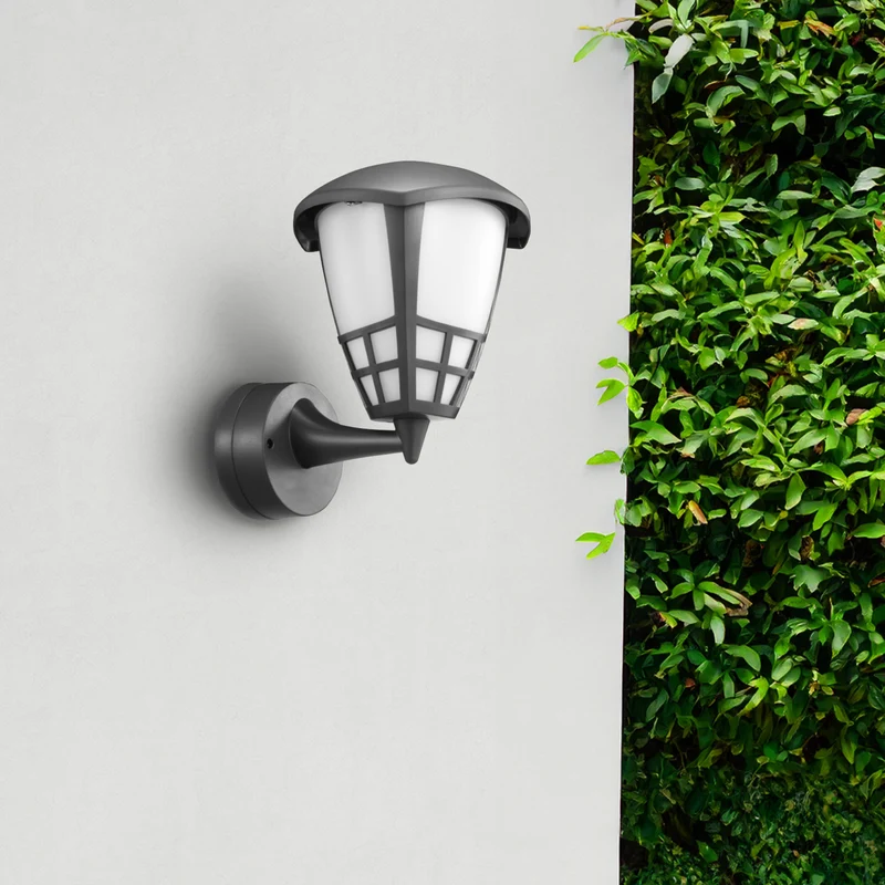 Vägglampa för utomhusbruk 1xE27 Maclean MCE519 GR grå IP65 max 60W