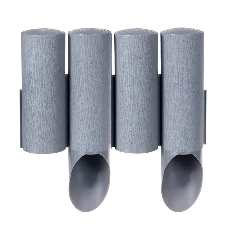 Cellfast trädgårdsstaket, träimitation, frostbeständigt, längd 2,3 m, färg grafit, 34-044