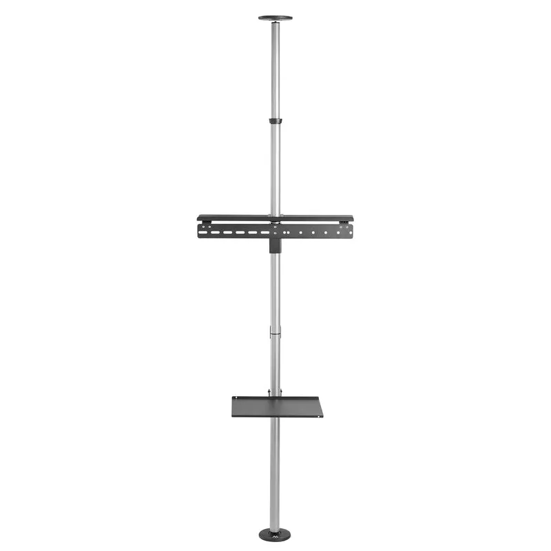 Teleskop TV-fäste, tak och golv med hylla Maclean MC-791N 37 "-70", max 30 kg