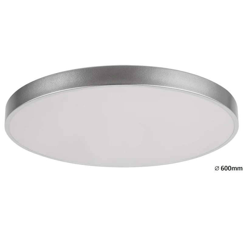 Rabalux 3317 Taklampa Tesia, Ind. Ceil LED 60W Silver D60cm - Takplafond