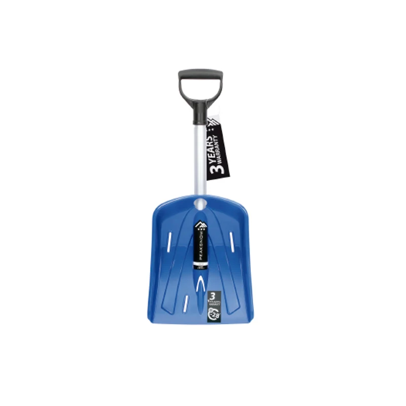 Prosperplast ILHOT-B333 Peaksnow bil snöspade justerbar handtagslängd anodiserad aluminiumblå