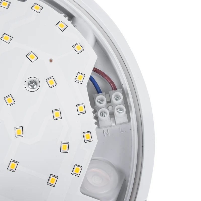 Infraröd rörelsedetektor LED-lampa MCE291 W 1100lm 15W IP54 Maclean Energy färg vit