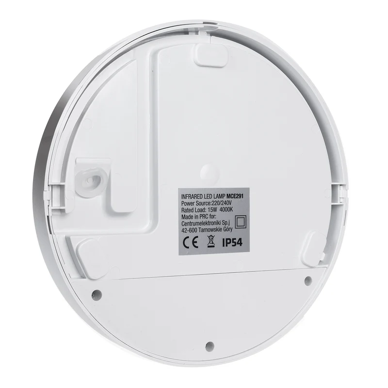 Infraröd rörelsedetektor LED-lampa MCE291 W 1100lm 15W IP54 Maclean Energy färg vit