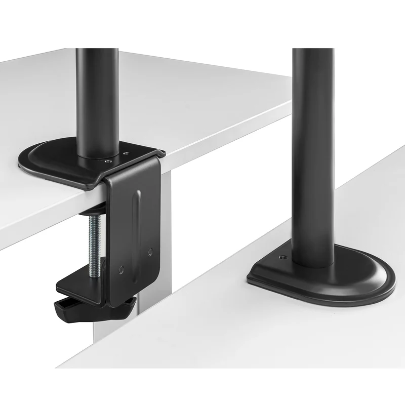 Maclean bordsfäste för LCD-skärm, 17-32", 9kg, VESA 75x75 och 100x100 dubbelarm, MC-753N