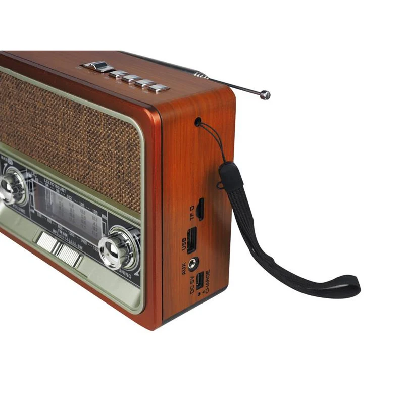 LTC bärbar radio, Bluetooth, FM/AM/SW, USB, solpanel, LXLTC103UBT