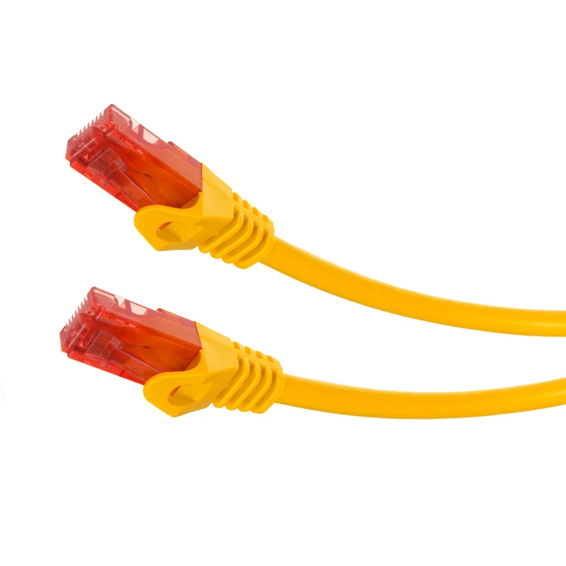 Maclean kabel, UTP patchkabel, plug-in kontakt, Cat6, 2m,Gul, MCTV-302 Y