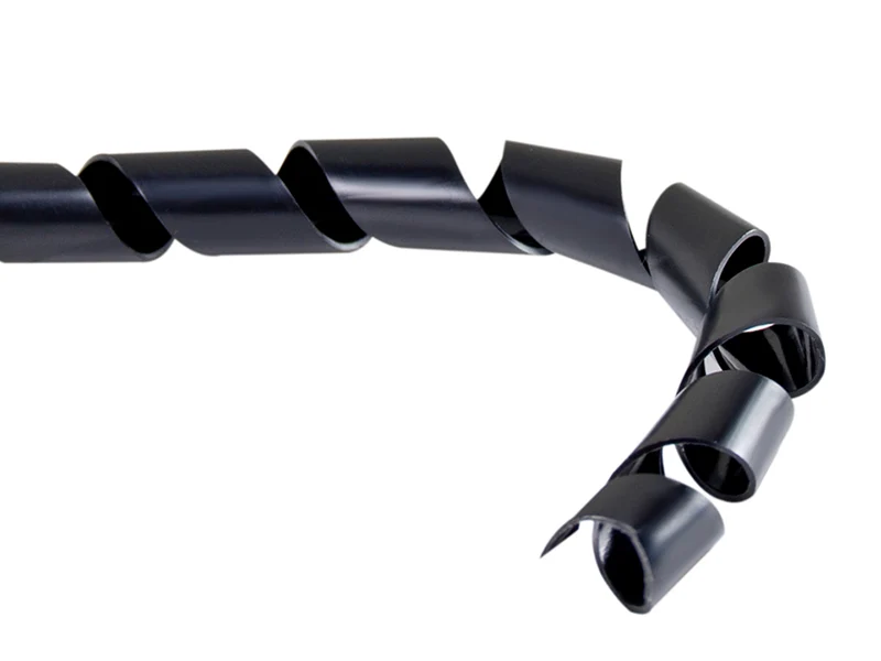 Maclean Kabelskydd, (8,7*10mm), 3m, svart spiral, MCTV-685 B